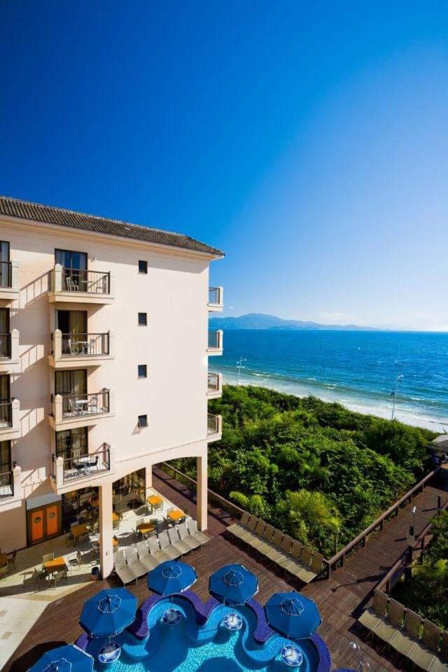 Apto pés na areia em Hotel Jurere Beach Jurere Internacional Florianópolis Extérieur photo
